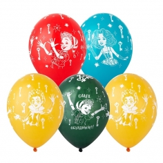 Шар Буратино в компании, Ассорти 5 ст