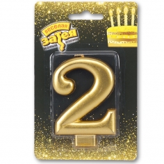 Свеча цифра